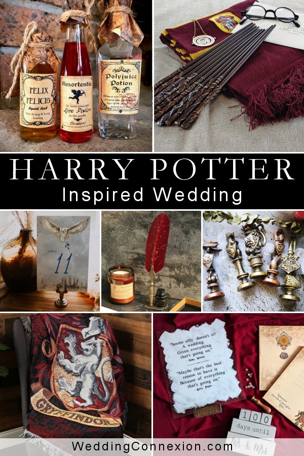 Harry Potter Inspired Wedding Theme Decor Ideas